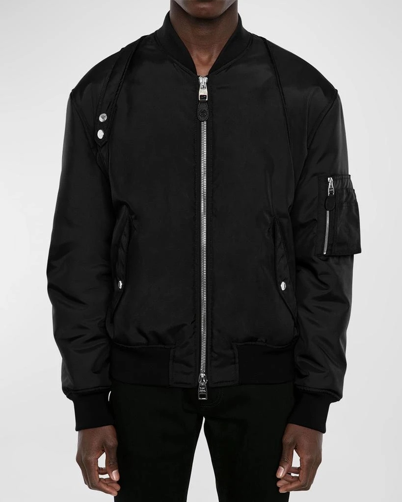 Alexander McQueen Men's Harness Bomber Jacket 1