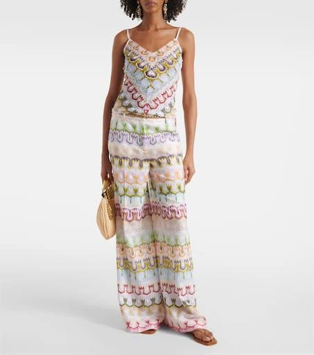 Missoni Embroidered tank top 2