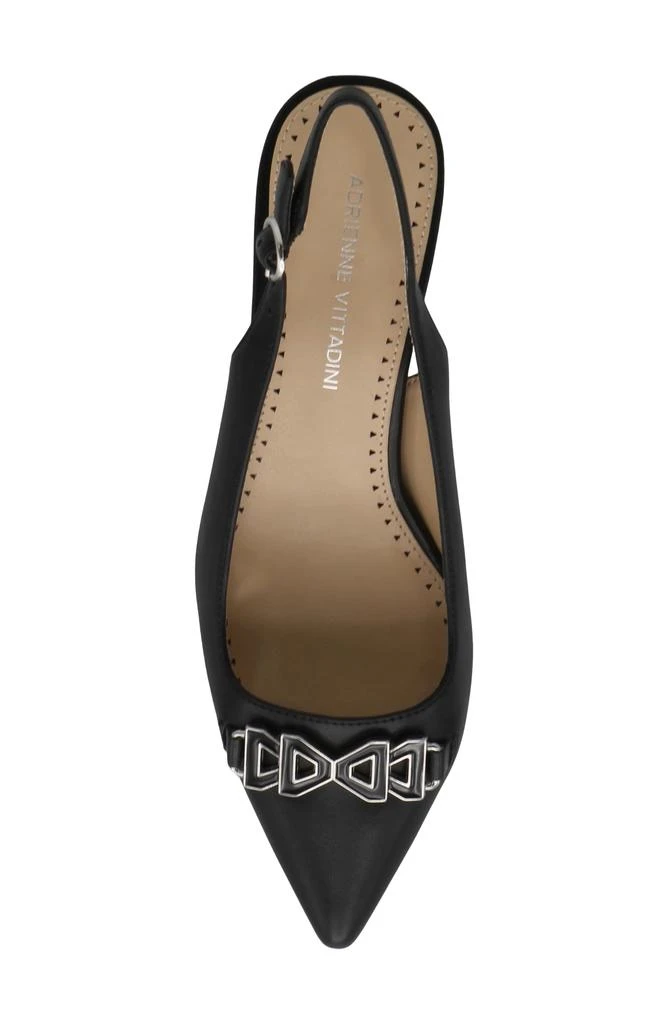 Adrienne Vittadini Sindy Slingback Kitten Heel Pump 4