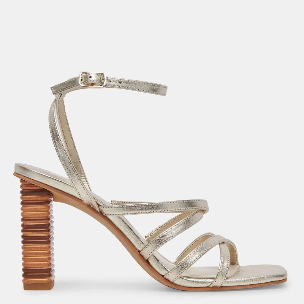 Dolce Vita JENKO HEELS PLATINUM METALLIC LEATHER 1
