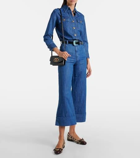 Valentino Valet Du Roi calf hair ballet flats 3