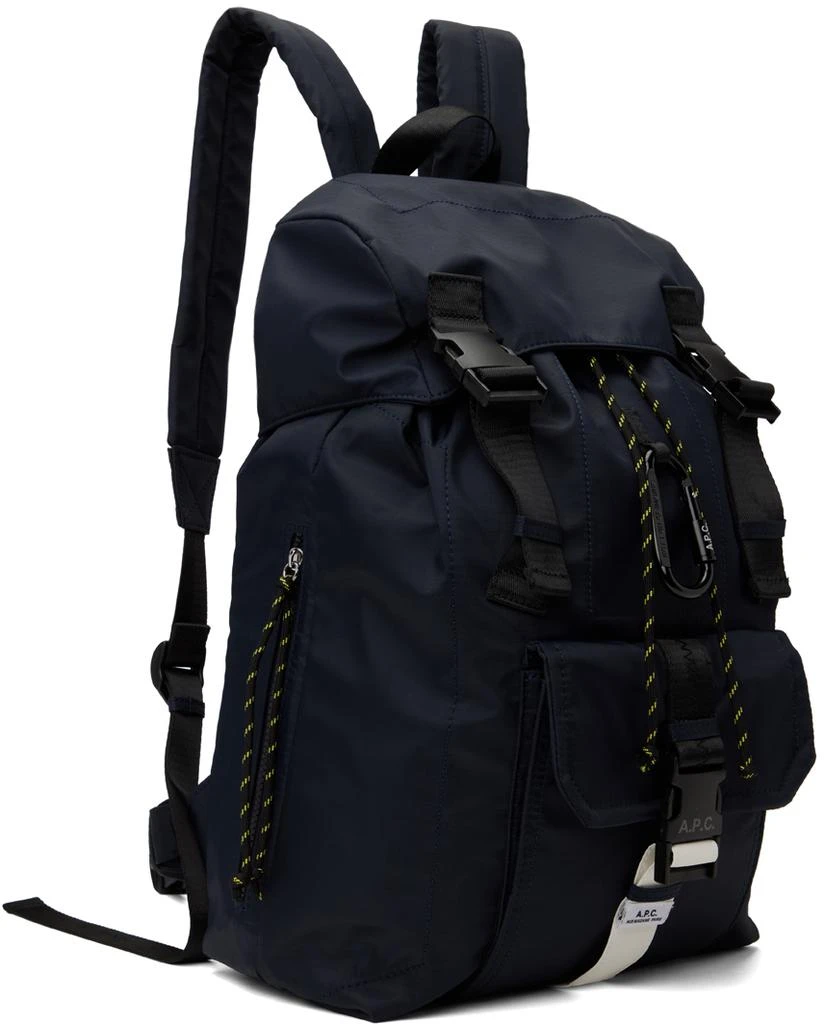A.P.C. Navy Treck Backpack 2