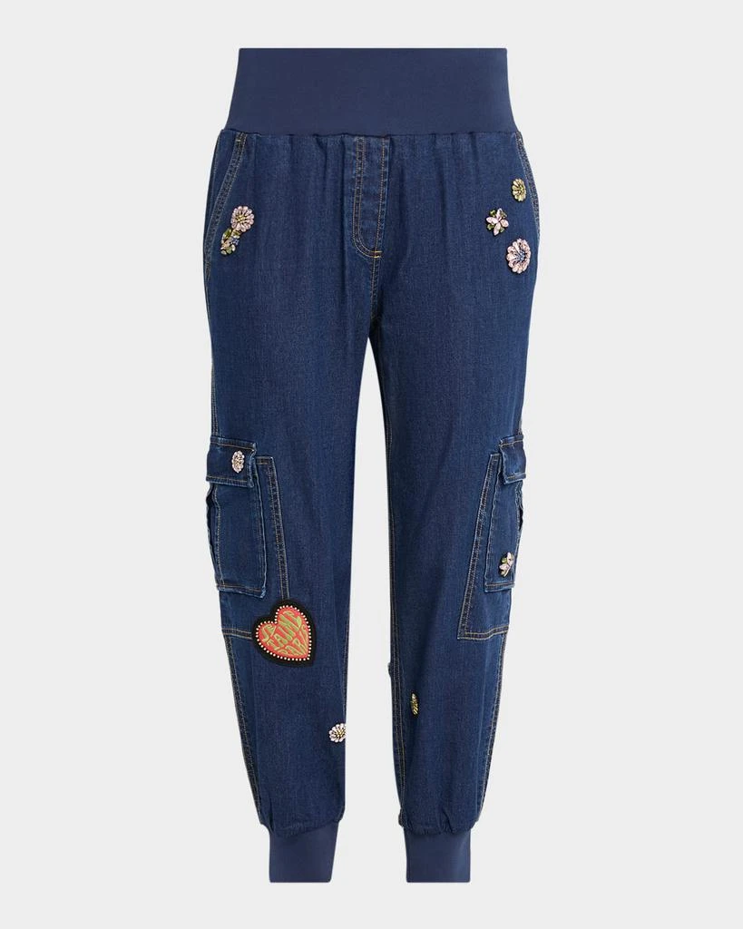 Cinq a Sept Giles Retro Love Jogger Jeans