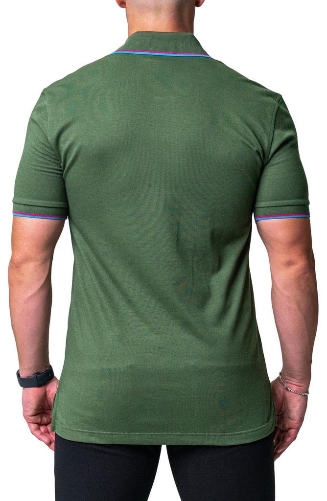Maceoo Mozart Embroidered Polo Shirt