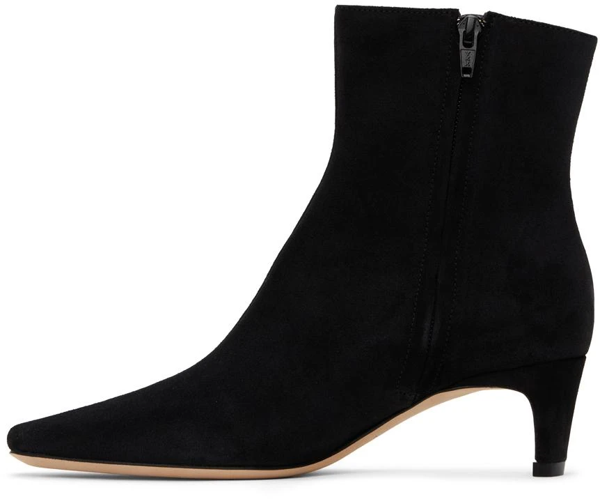 Staud Black Wally Ankle Boots 3