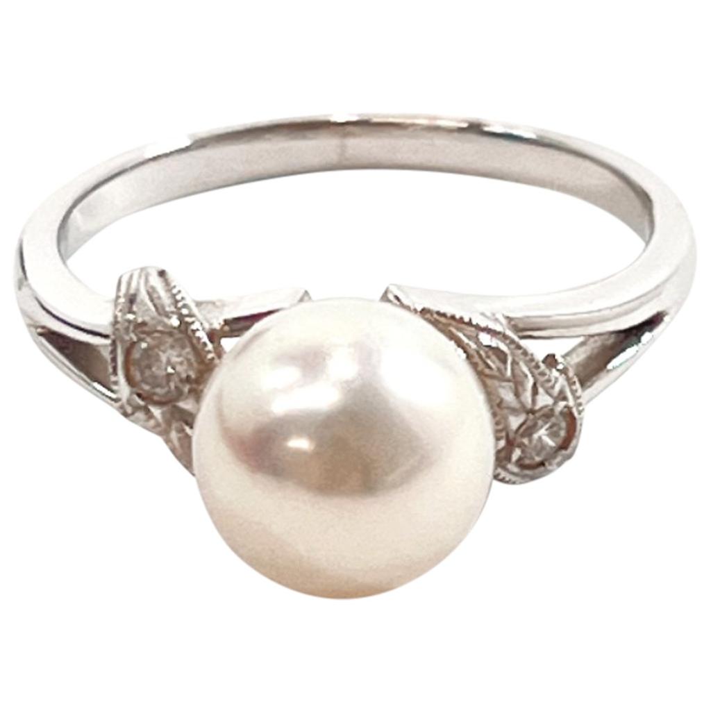 Mikimoto Mikimoto White gold ring