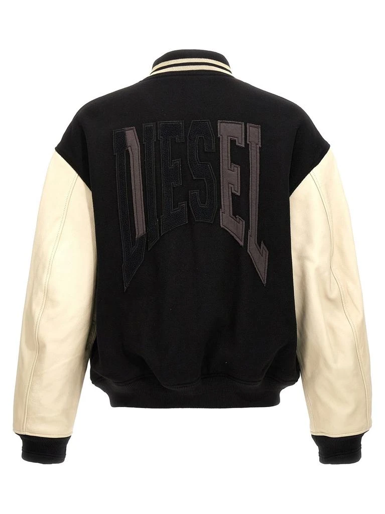 Diesel Diesel L-Nyman Panelled Bomber Jacket 2