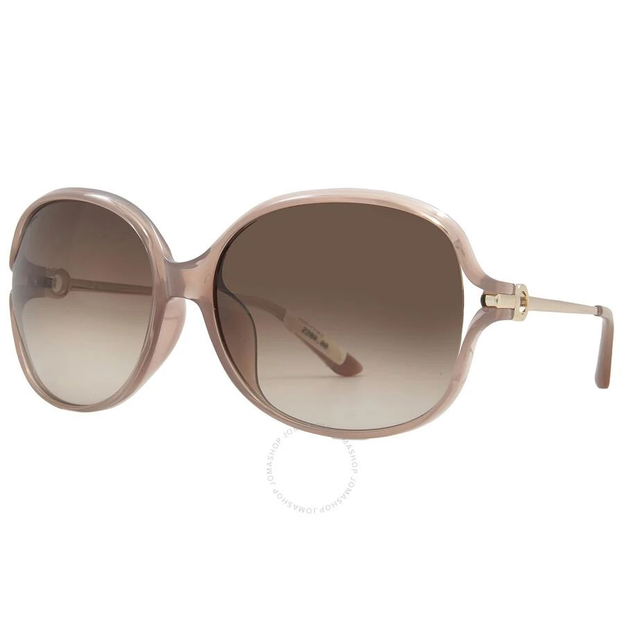 Salvatore Ferragamo Salvatore Ferragamo Brown Butterfly Ladies Sunglasses SF921SK 718 61 2