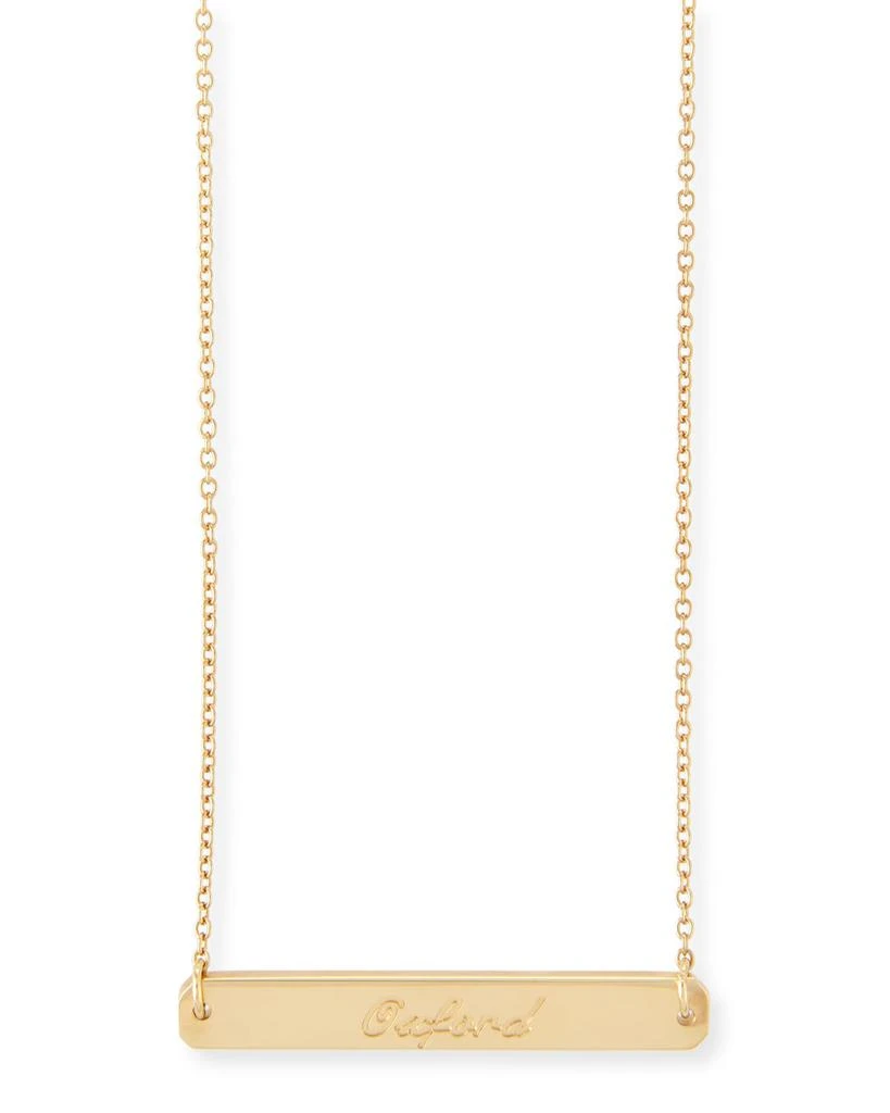 Coordinates Collection Legend Engraved Pendant Necklace, 16-18"L 3