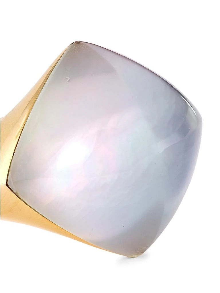 Vhernier Pan Di Zucchero 18K Rose Gold, Mother-Of-Pearl,
Sunflower Quartz Ring 3