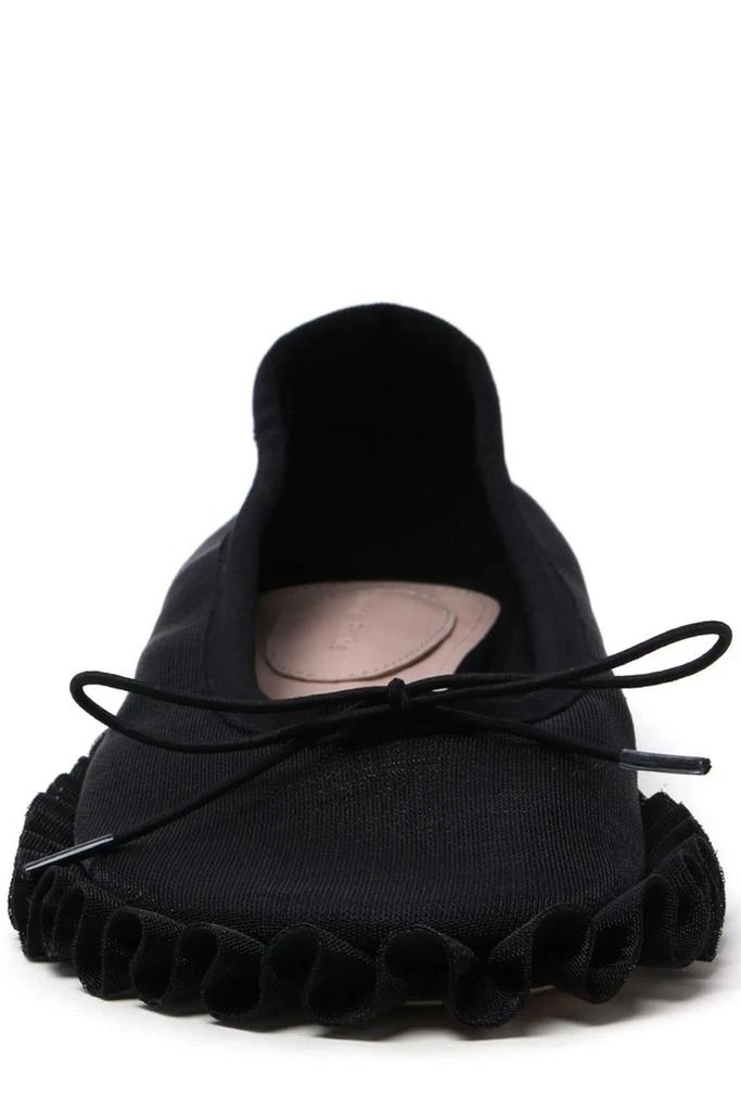 Simone Rocha Simone Rocha Frilled Mesh Slip-On Ballet Flats 4