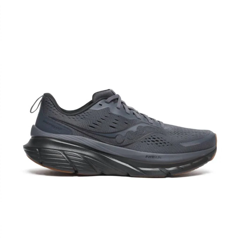 Saucony Men's Guide 18 Shoe In Shadow/gum