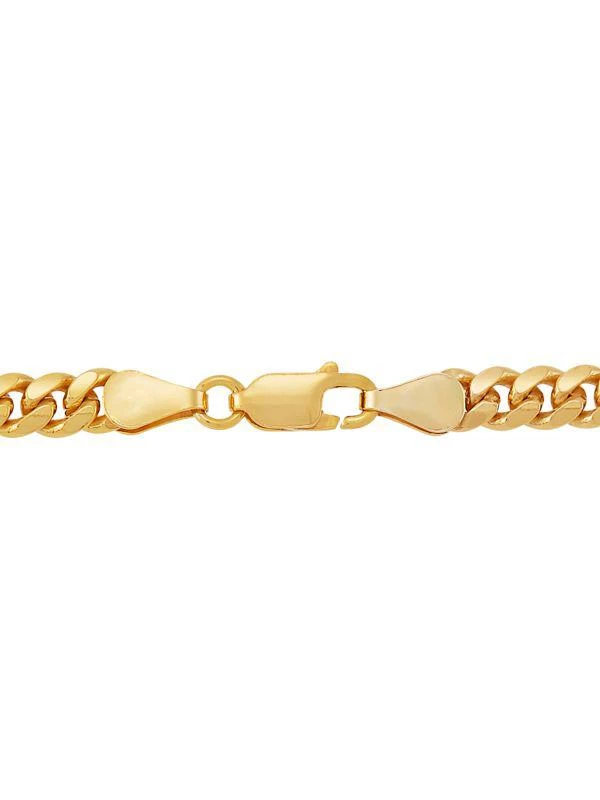 Saks Fifth Avenue Basic 18K Goldplated Sterling Silver Curb Chain Necklace/24" 2