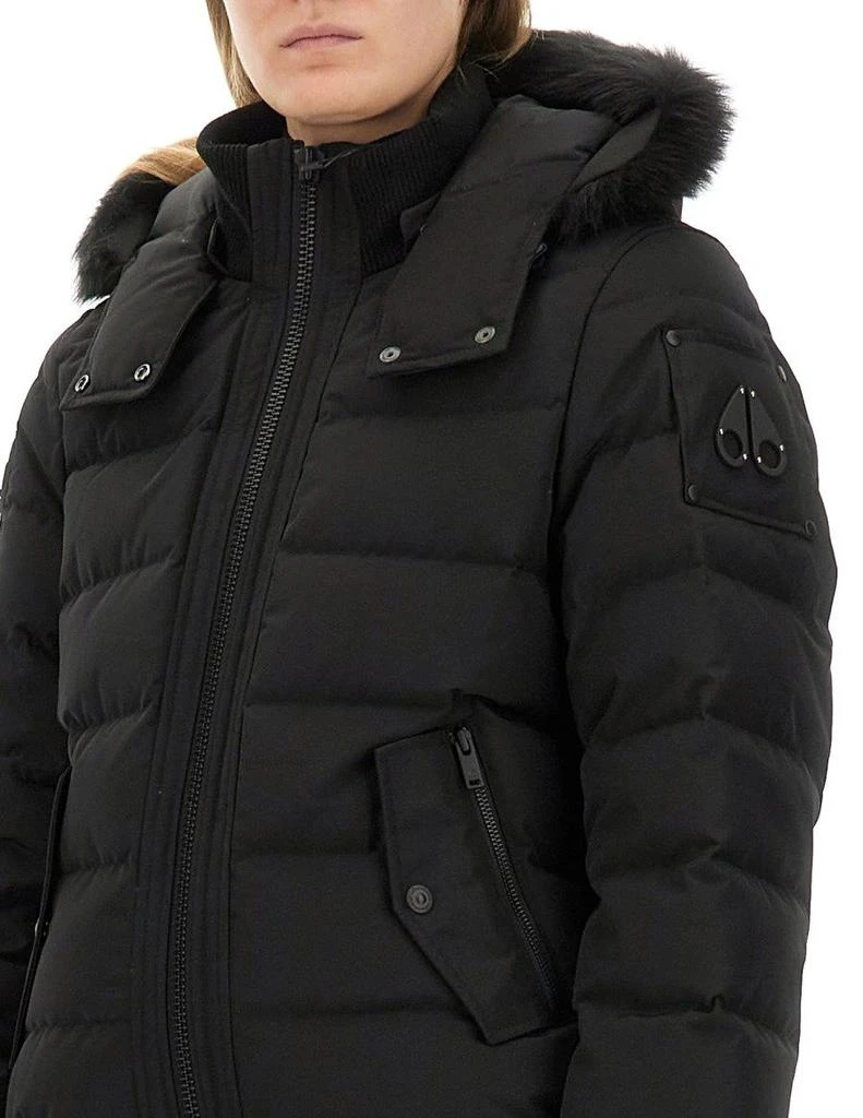 Moose Knuckles Moose Knuckles Onyx Ladriere Shearling Bomber Jacket 4