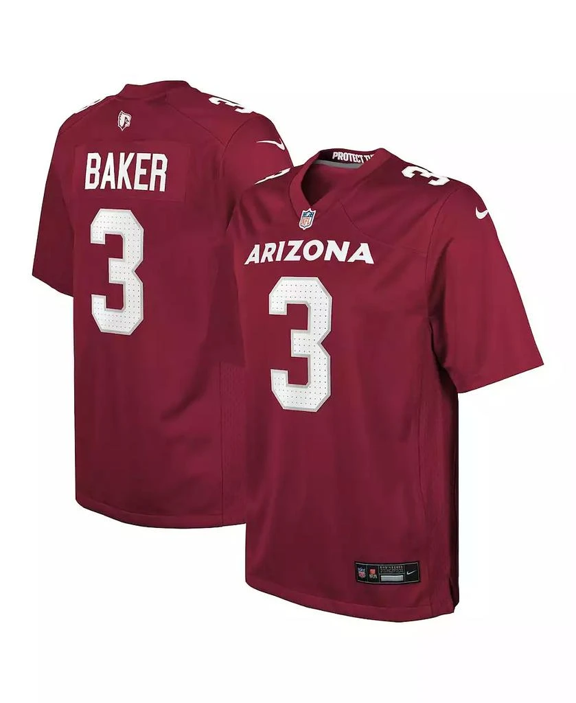 NIKE Big Boys and Girls Budda Baker Arizona Cardinals Game Player Jersey 1