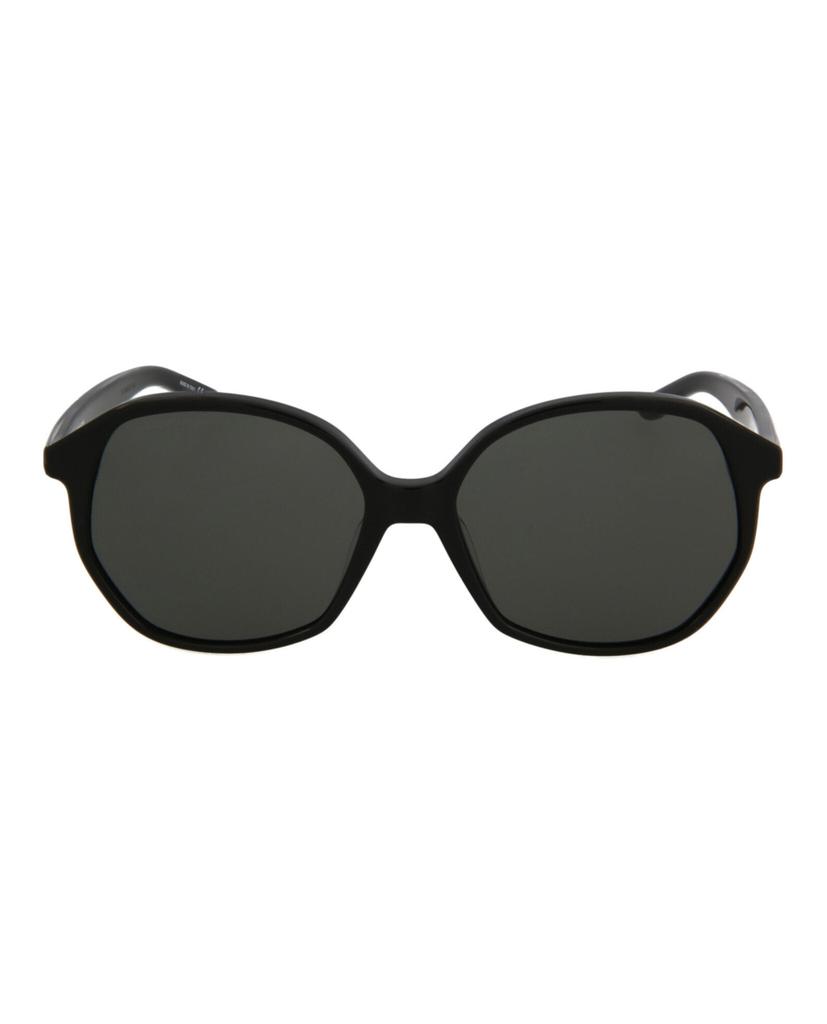 Balenciaga Round-Frame Acetate Sunglasses