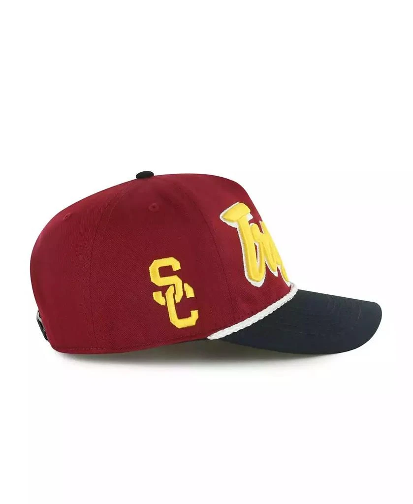 47 Brand Men's Cardinal USC Trojans Drop Shadow Rope Hitch Adjustable Hat 3