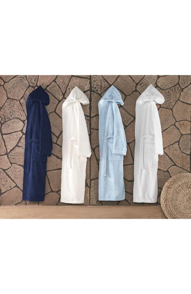 Enchante Home Hooded Turkish Cotton Bathrobe