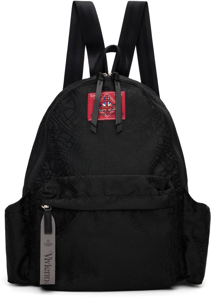 Vivienne Westwood ブラックバックパック Vivienne Westwood Backpack Black Canvas | eBay