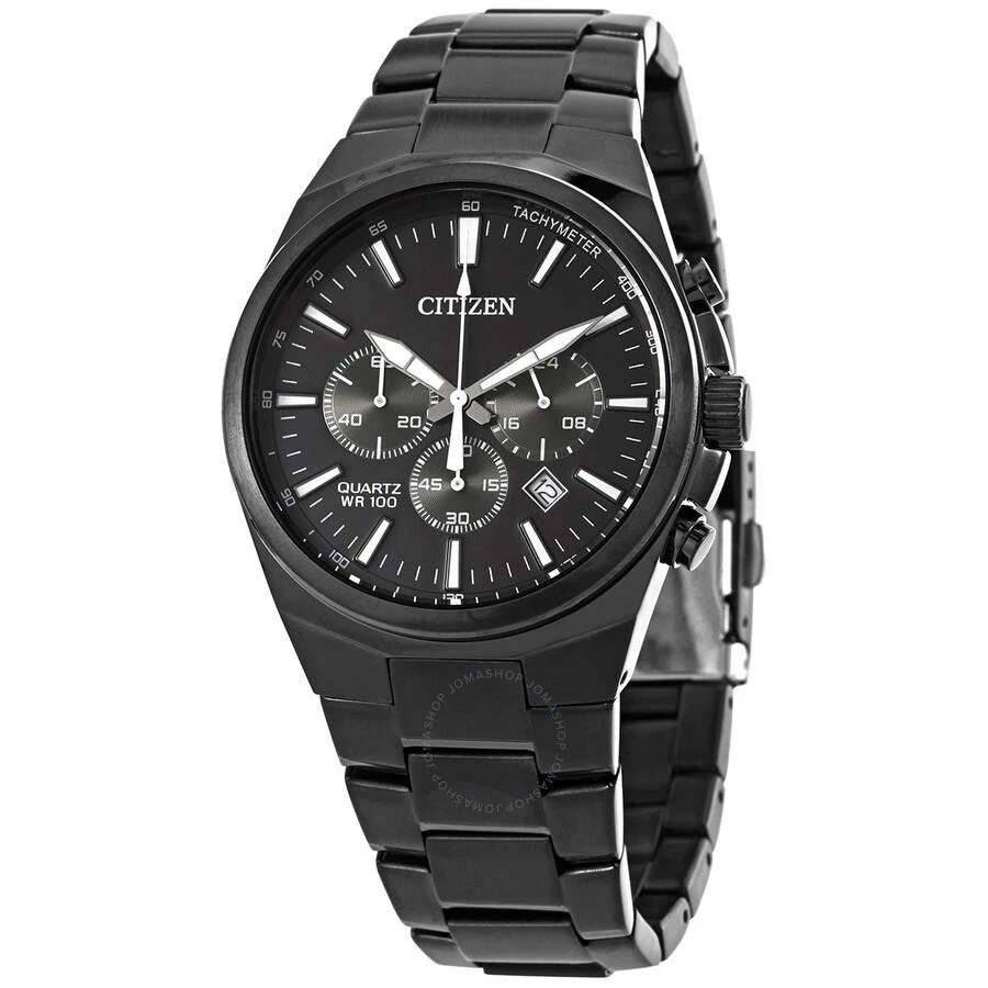 Citizen Chronograph Quartz Black Dial Men's Watch AN8175-55E 1