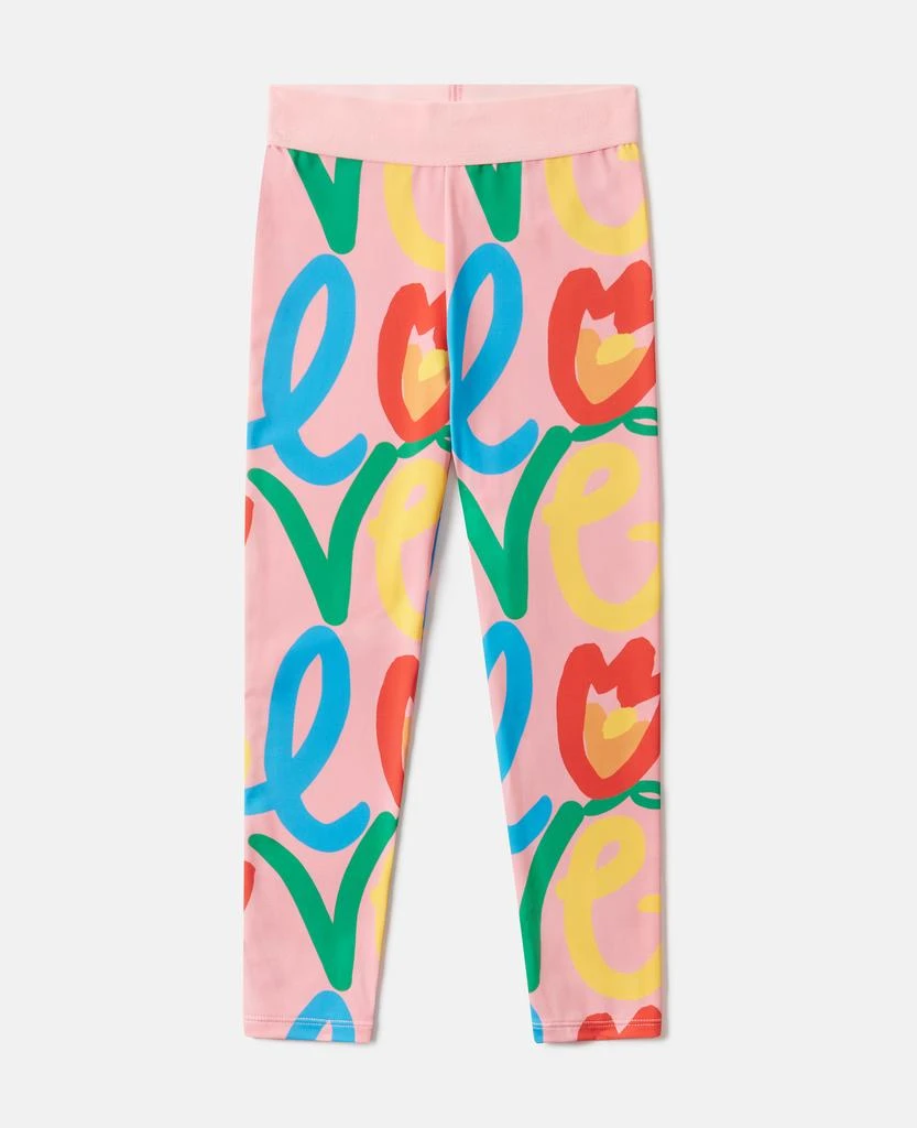Stella McCartney Stella McCartney - Love Motif Leggings, , Size: 3
