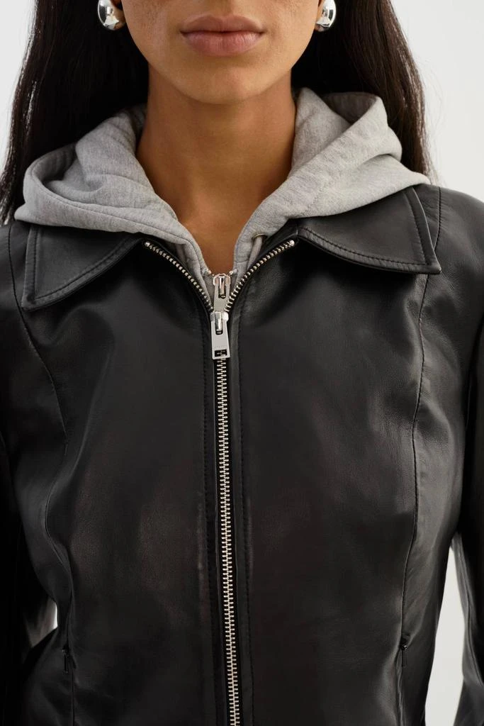LaMarque Lamarque - Sally Leather Biker Jacket 5