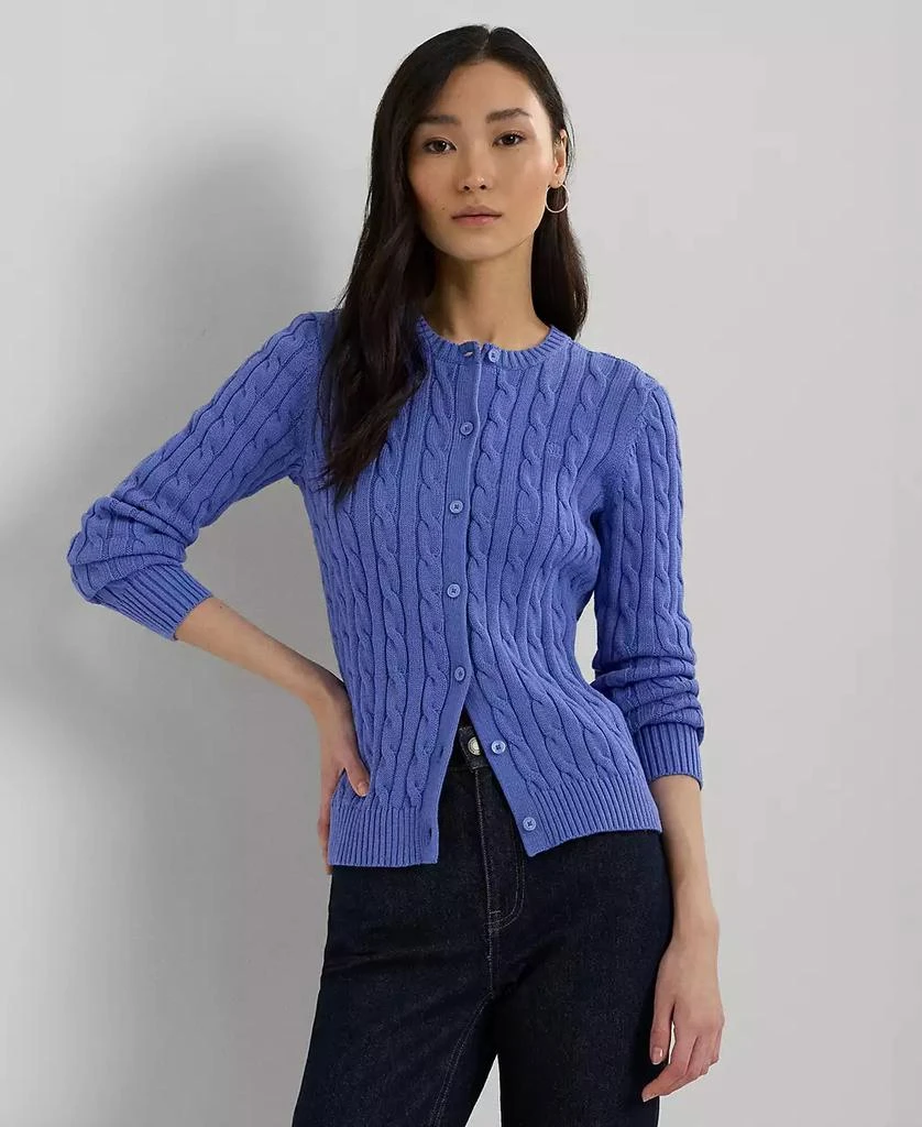 Ralph Lauren Women's Cable-Knit Cardigan 1