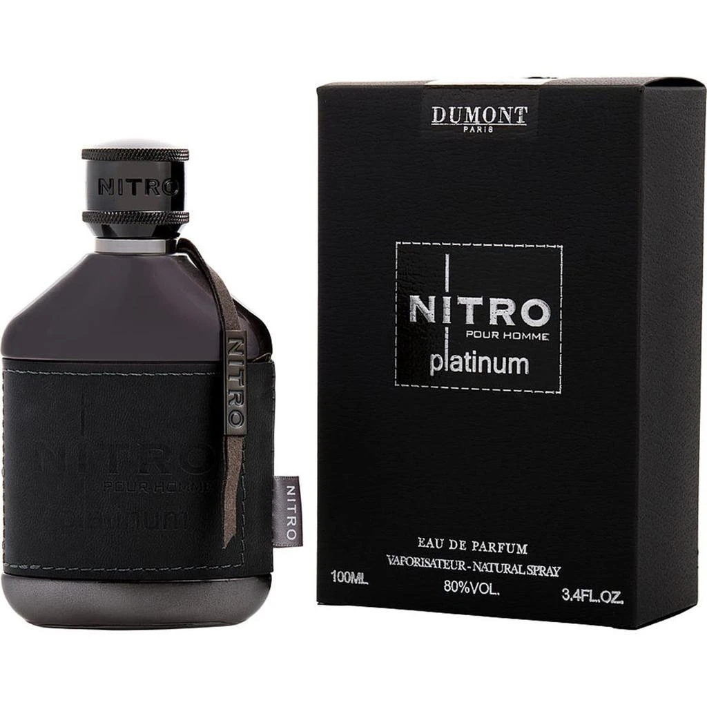Nitro Platinum Pour Homme 3.4 oz Men Eau De Parfum Spray by Dumont Paris 1