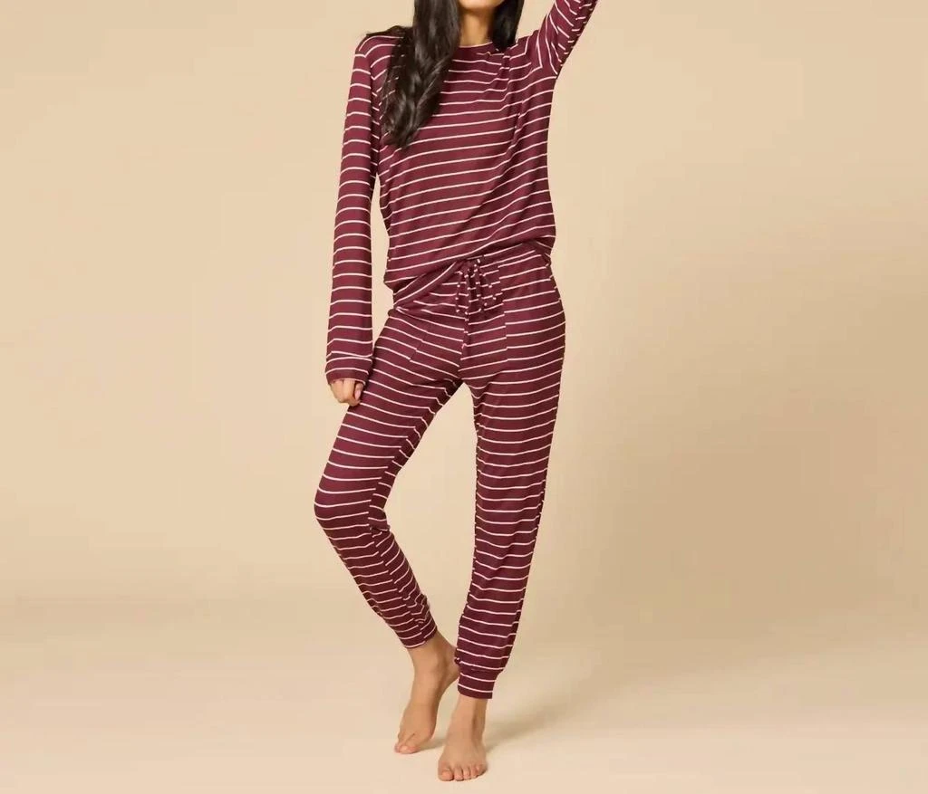 SOFTiES Softies - Dream Jersey Stripe Lounge Set