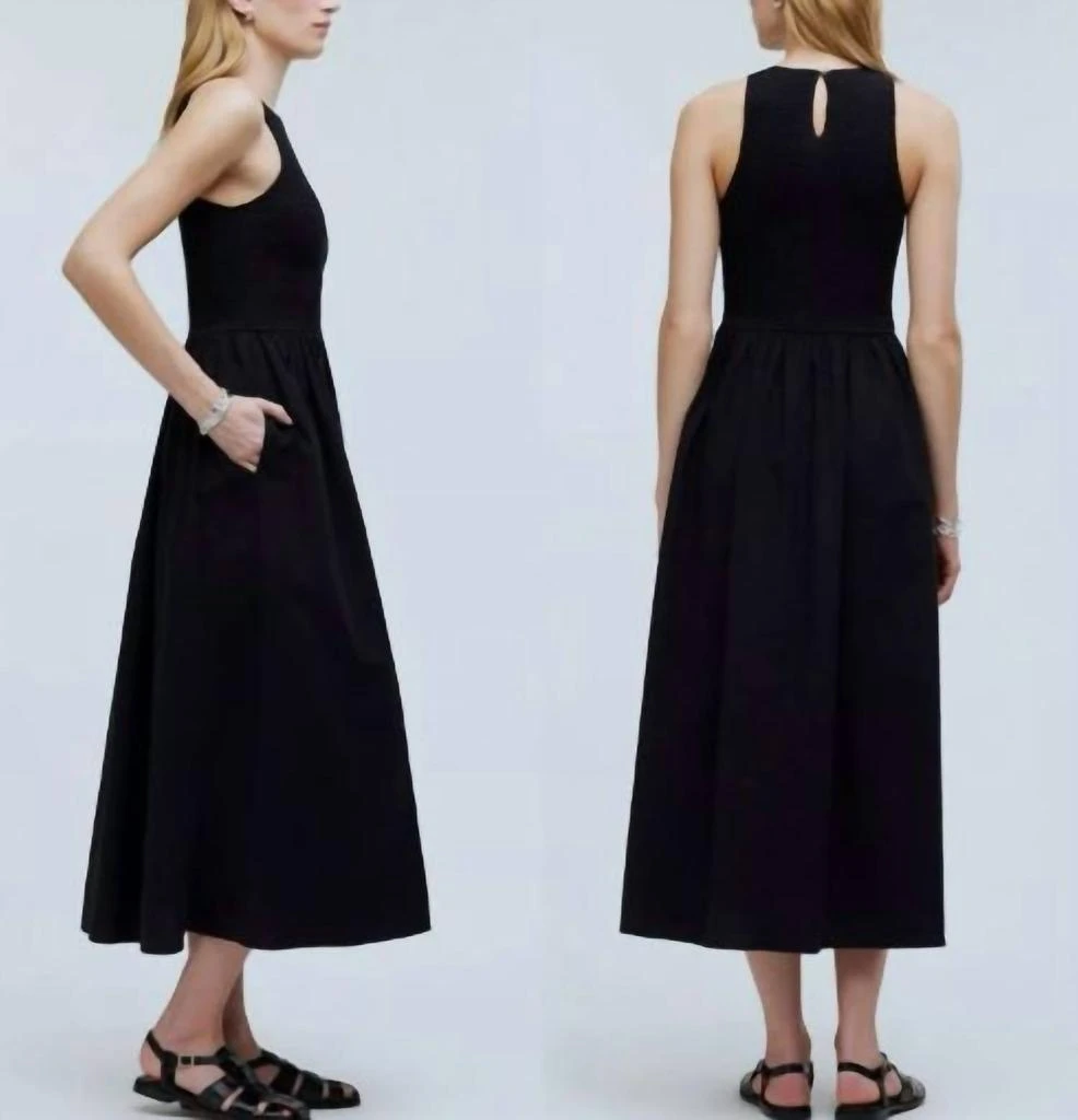Madewell Madewell - Melody Smocked Midi Dress 3