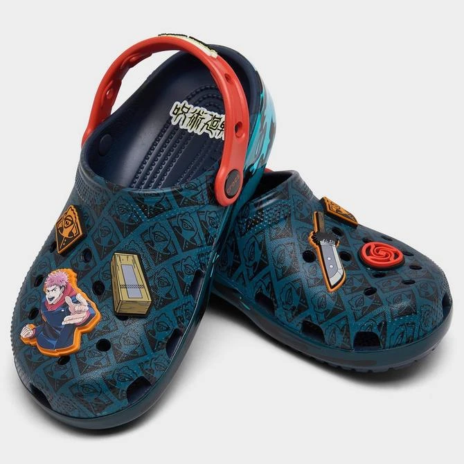 CROCS Little Kids' Crocs x Jujutsu Kaisen Classic Clog Shoes 5
