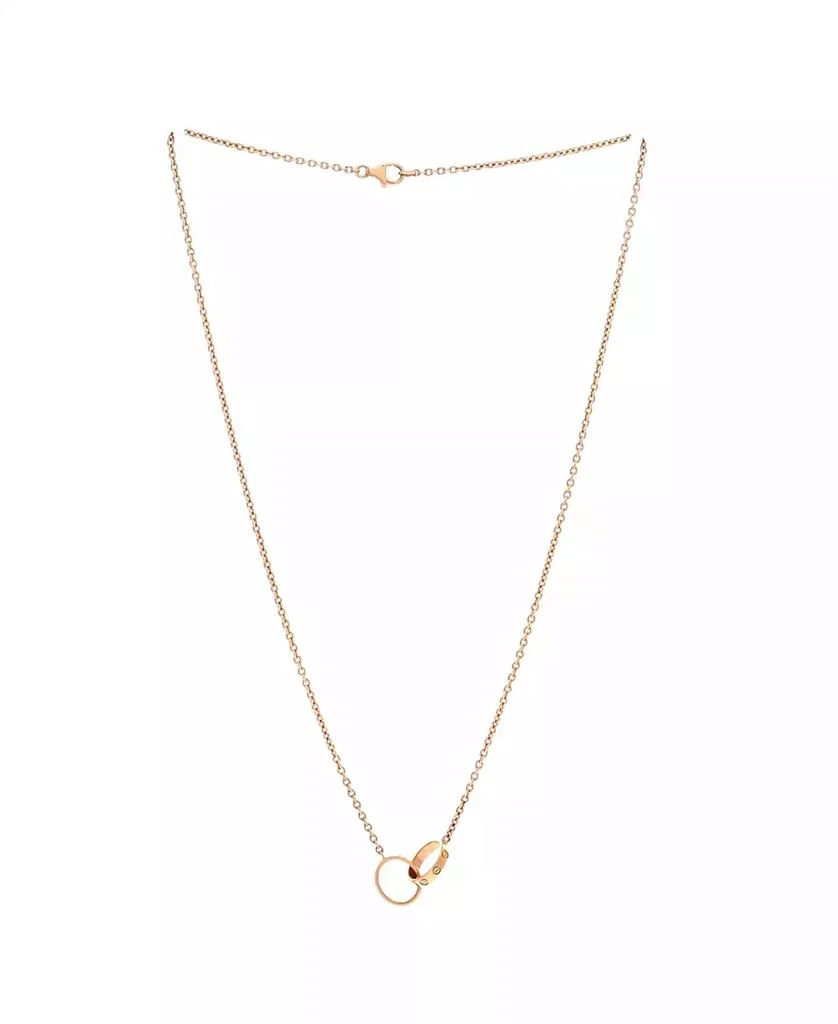 Cartier Love Interlocking Necklace 3