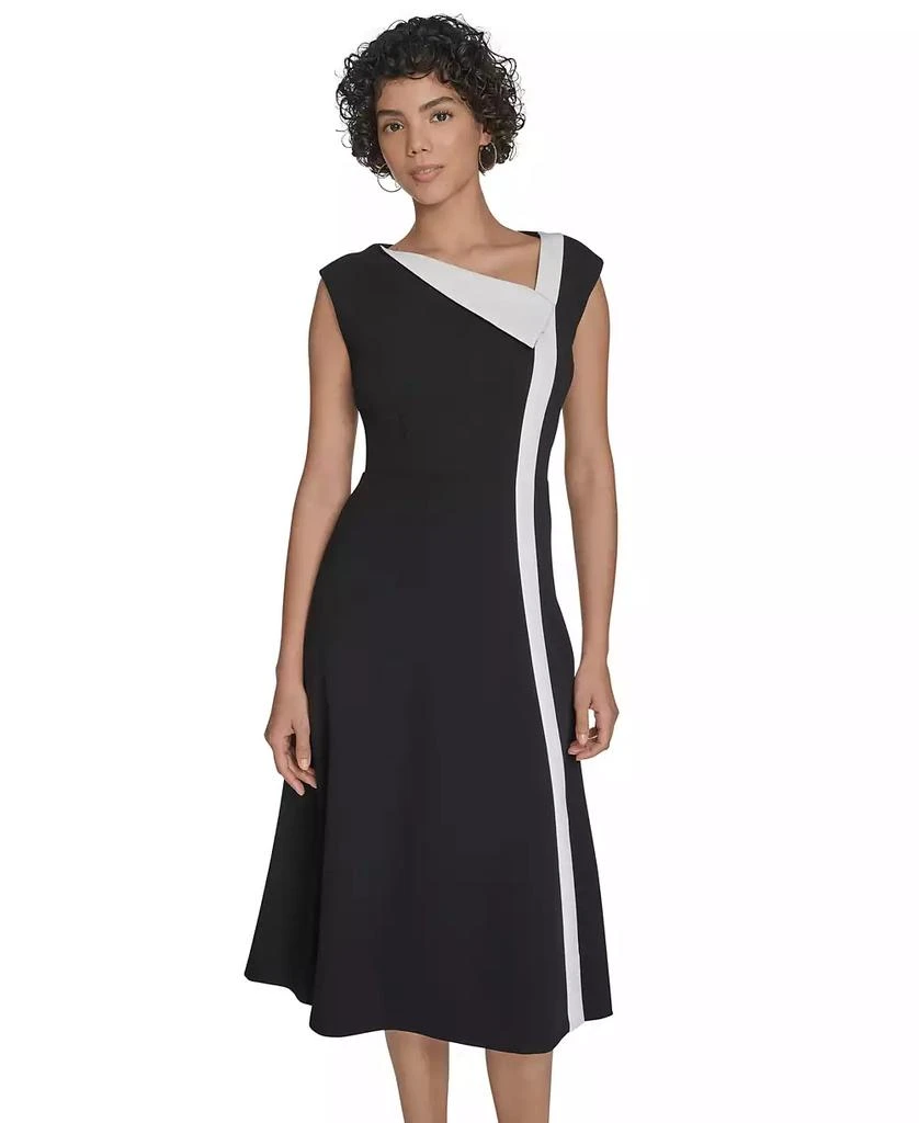Women's Colorblocked Midi Dress  On Sale Now with Up to 64% Off | Discover  Exclusive Deals & Savings at BeyondStyle  Authentic Calvin Klein dress|women's  fashion|dresses with Limited-Time Discounts, Free Shipping,