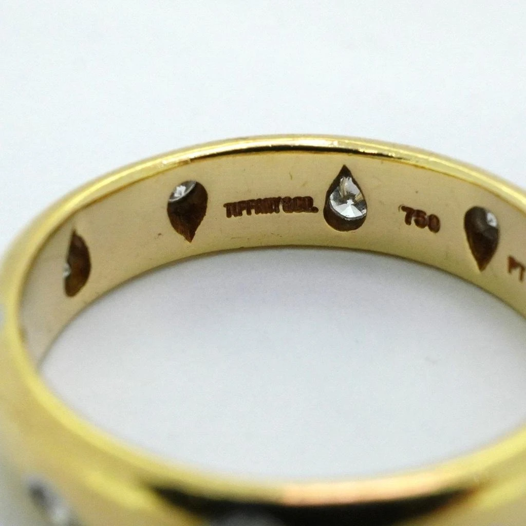 Tiffany & Co. Platinum 950 yellow gold (18K) Band Ring (Pre-Owned) 4