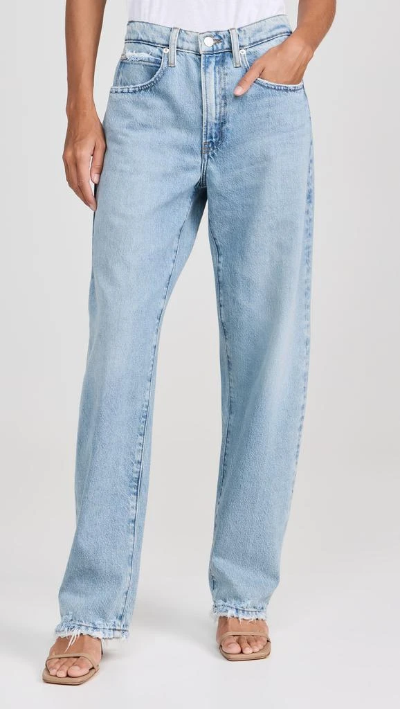 FRAME Low Slung Barrel Jeans 1