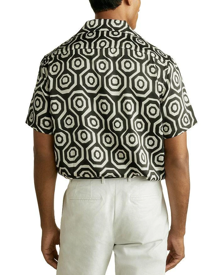 REISS Canape Geometric Contrast Shirt 3