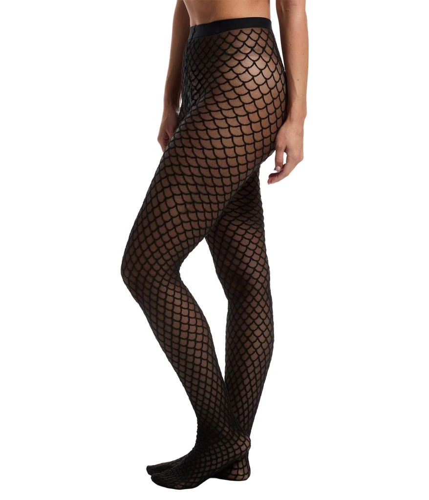 Wolford Velvet Net Illusion Tights 2