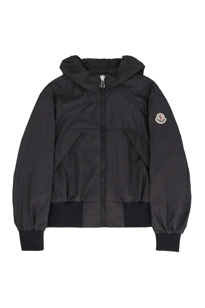 Moncler Assia Technical Fabric Hooded Jacket 1