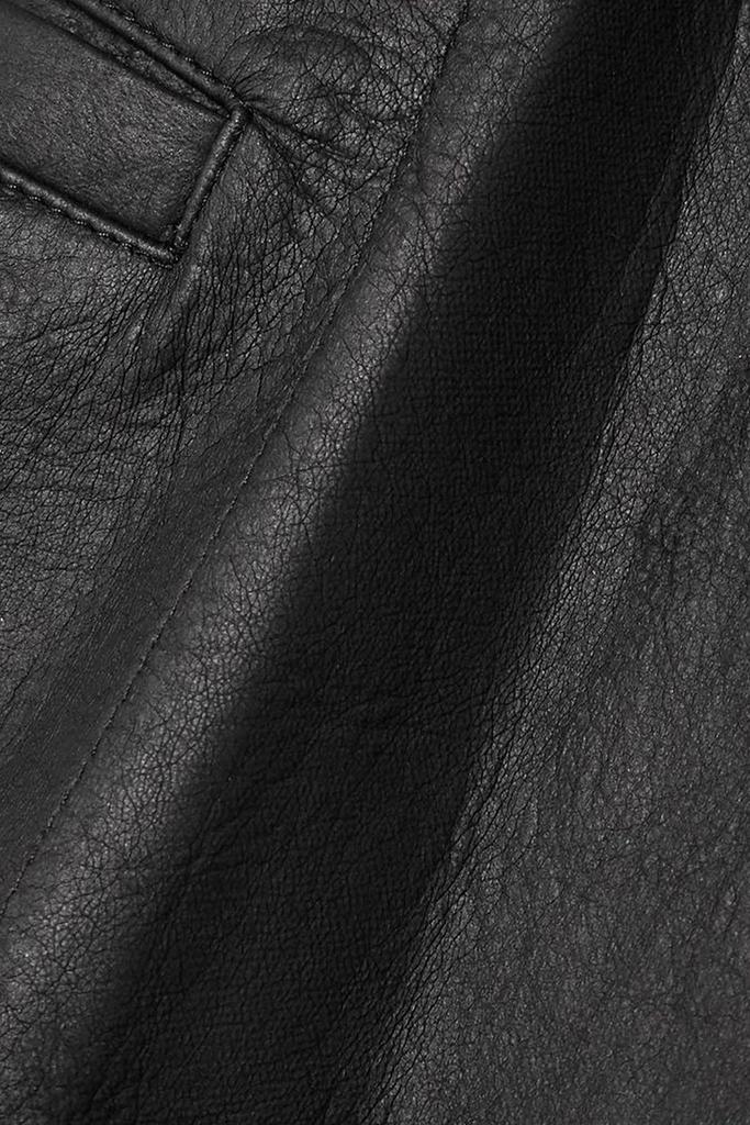 Rick Owens Hollywood leather wrap blazer - Jackets - Compare