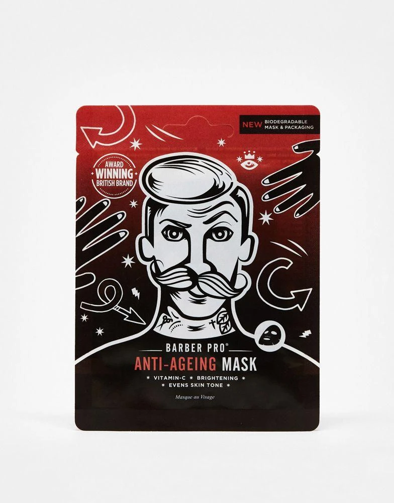 Barber Pro Barber Pro Anti- Ageing Vitamin C Sheet Mask 1