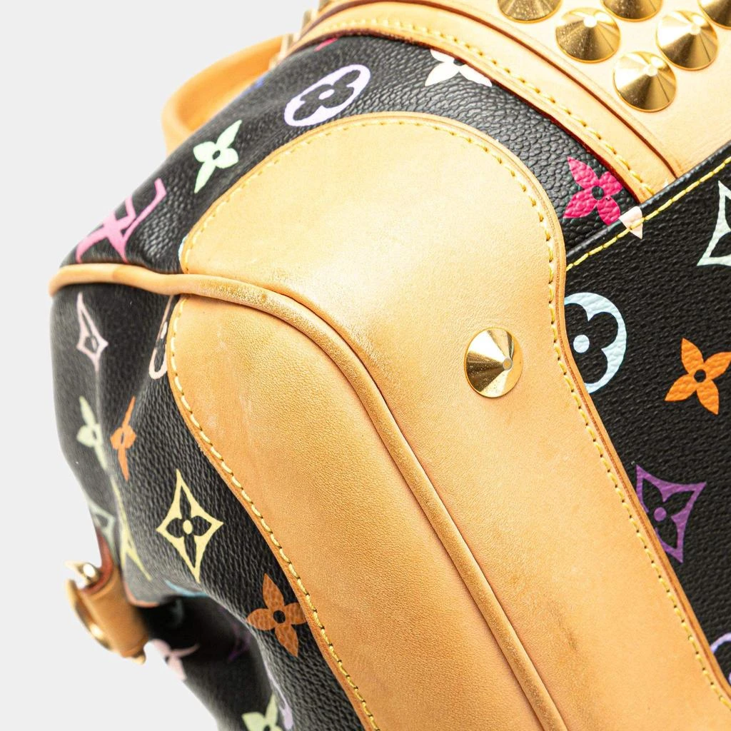 Louis Vuitton Louis Vuitton Black Monogram Multicolore Courtney MM 14