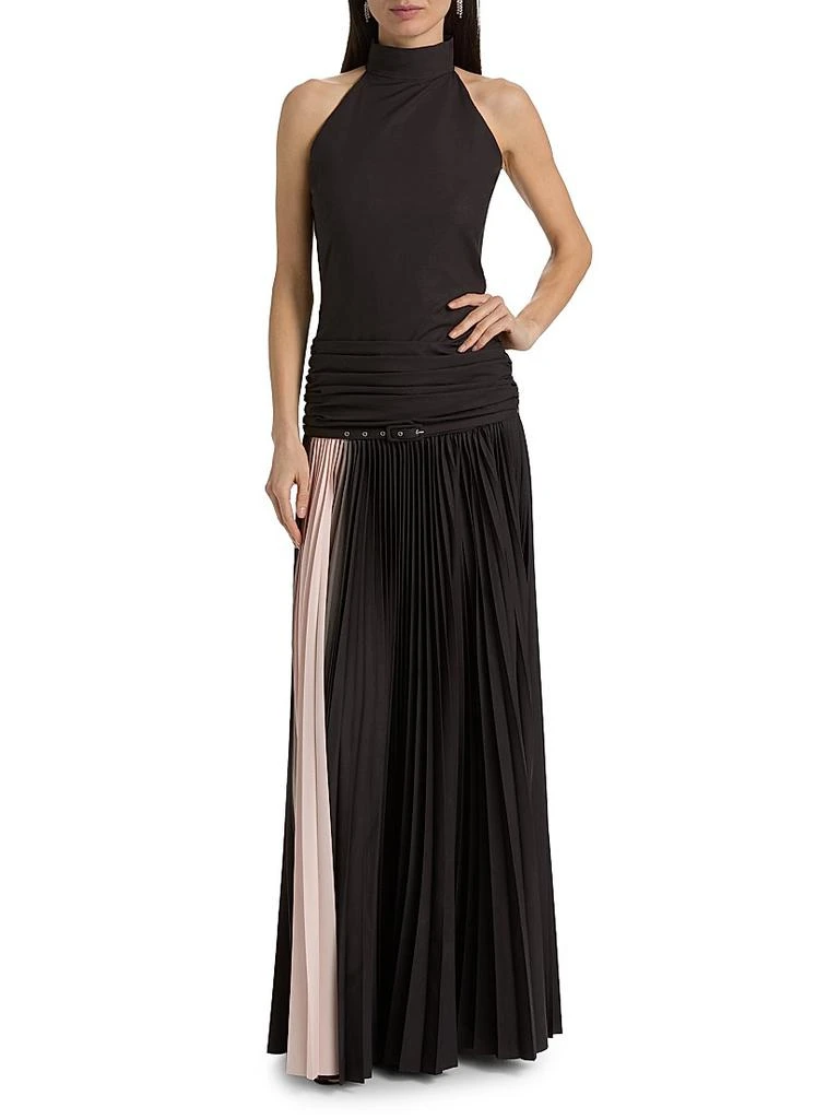 Chiara Boni Etani Plisse Drop-Waist Halter Gown - Dresses & Skirts -  Compare Prices from 5+ Stores - Free Shipping - BeyondStyle