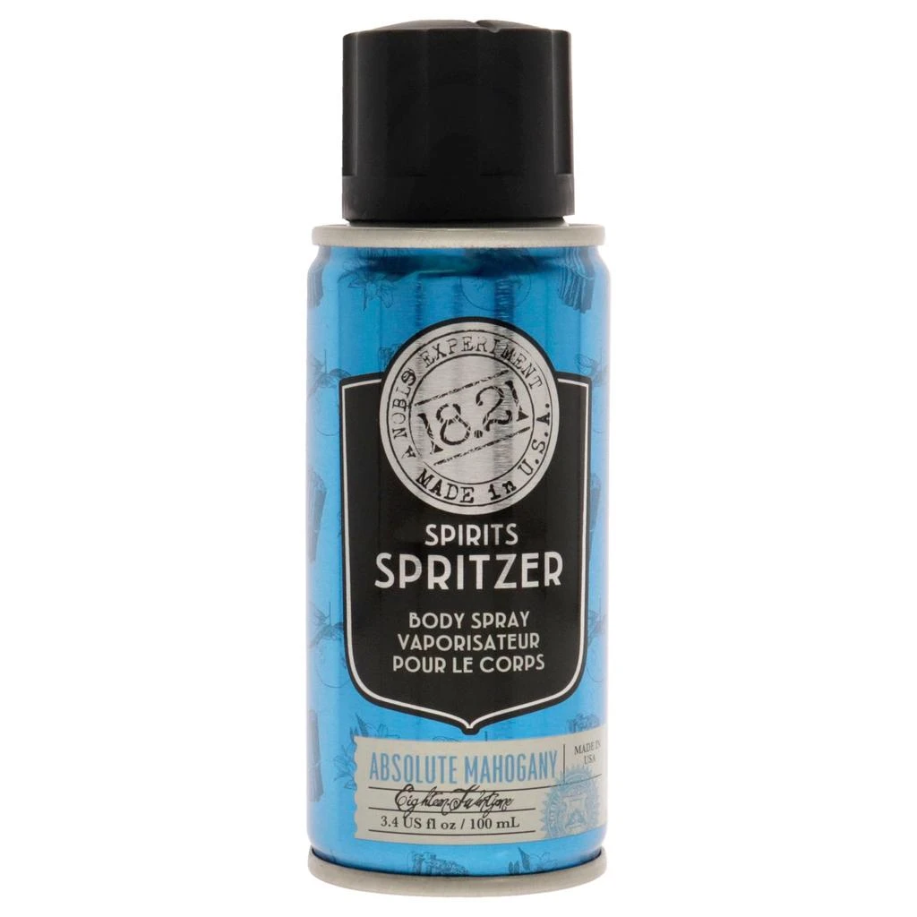 18.21 Man Made Spirits Spritzer - Absolute Mahogany by  for Men - 3.4 oz Body Spray 1