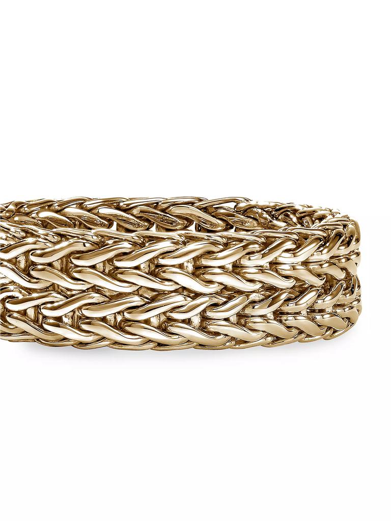 John Hardy Icon Rata Chain 14K Yellow Gold Band Ring