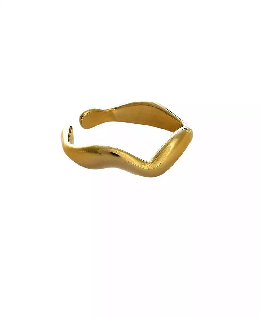 SOHI Swirl Finger Ring