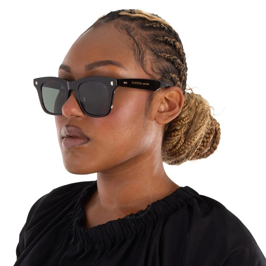 Vedi Vero Khaki Square Ladies Sunglasses VVA02/HAV 49 2