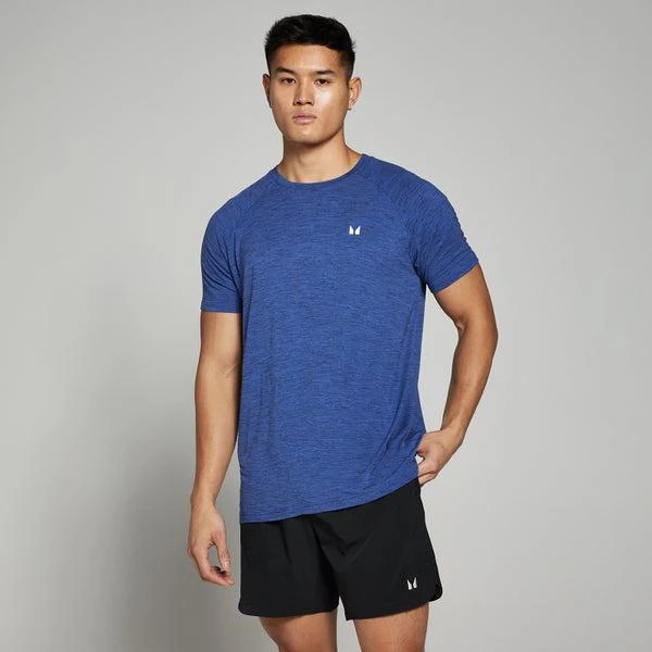 MP MP Men's Performance Short Sleeve T-Shirt - Cobalt Blue Marl 1