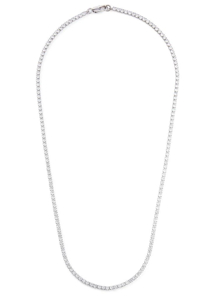CERNUCCI Tennis Micro crystal-embellished necklace 1