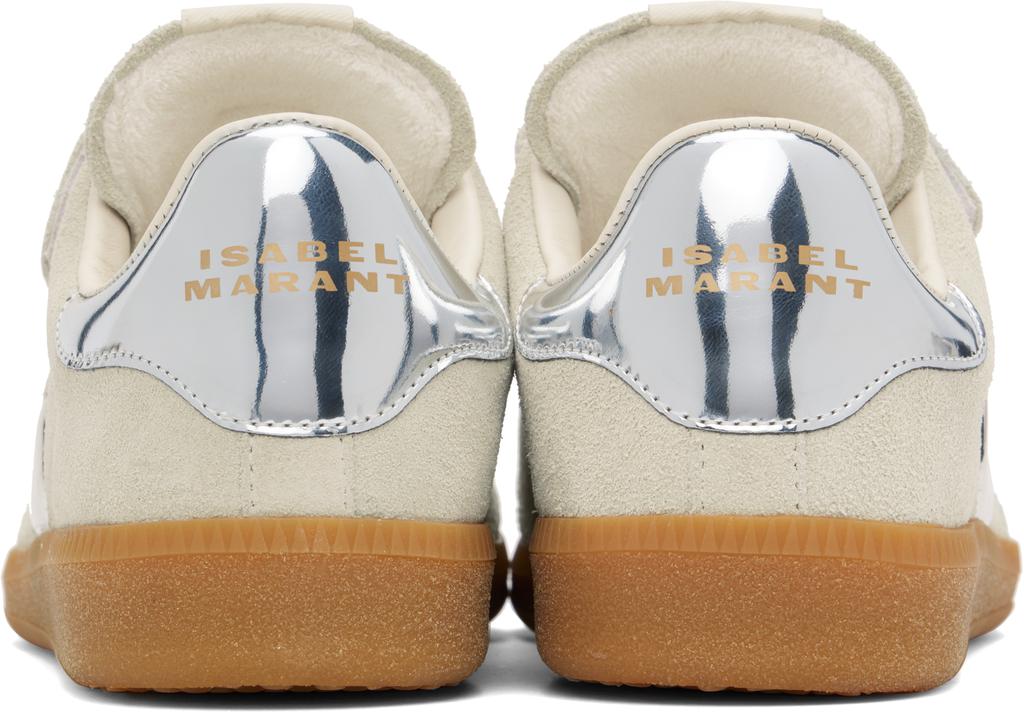 Isabel Marant Gray & Silver Beth Sneakers