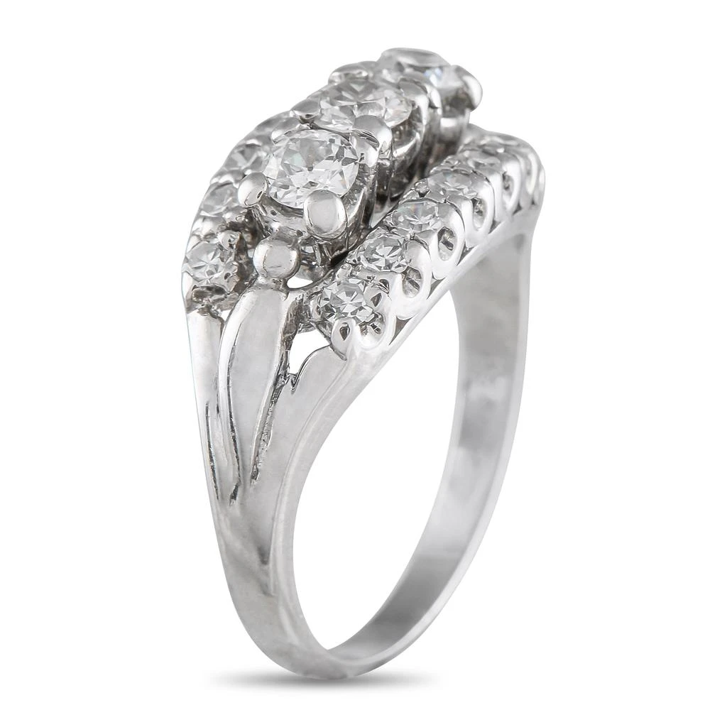LB Exclusive Vintage 14K White Gold Diamond Ring MF02-052925 2